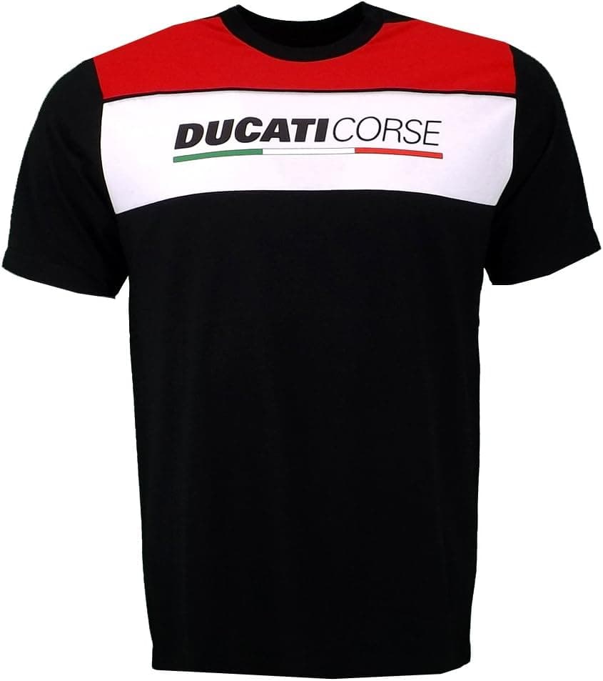 Ducati Corse Moto GP Racing Panel T-shirt Black Official 2016