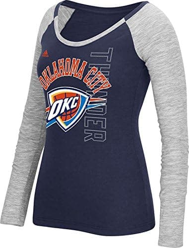 NBA Women's Team Liquid Dots Long Sleeve Slub Tee