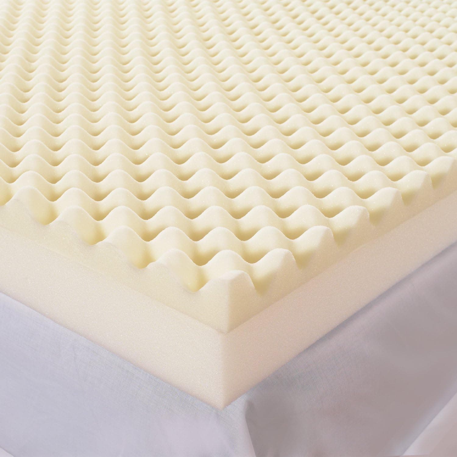 Sleep Comfort 5-Inch High Loft Mattress Makeover Memory Foam Topper, King