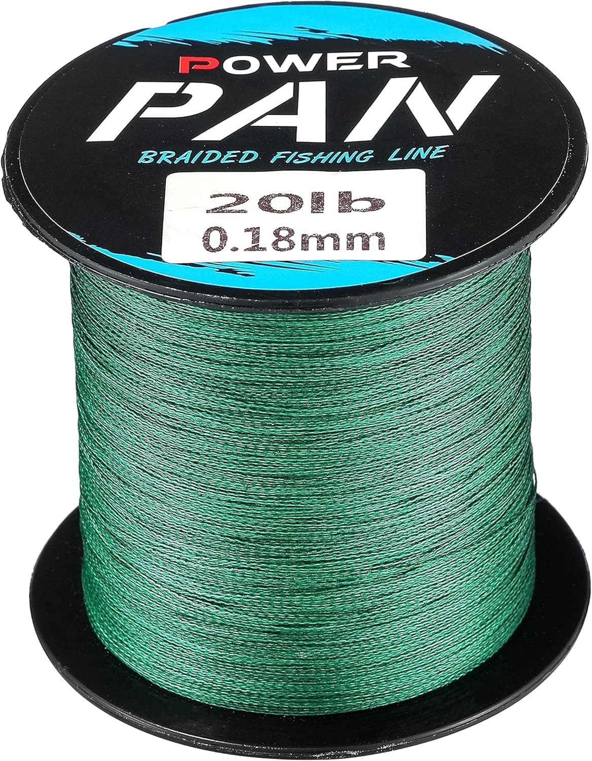 PAN Super Strong Braided Fishing Line Abrasion Resistant 4 Strands PE Multifilament Braided Fishing Line 10-50LB 109/328yds