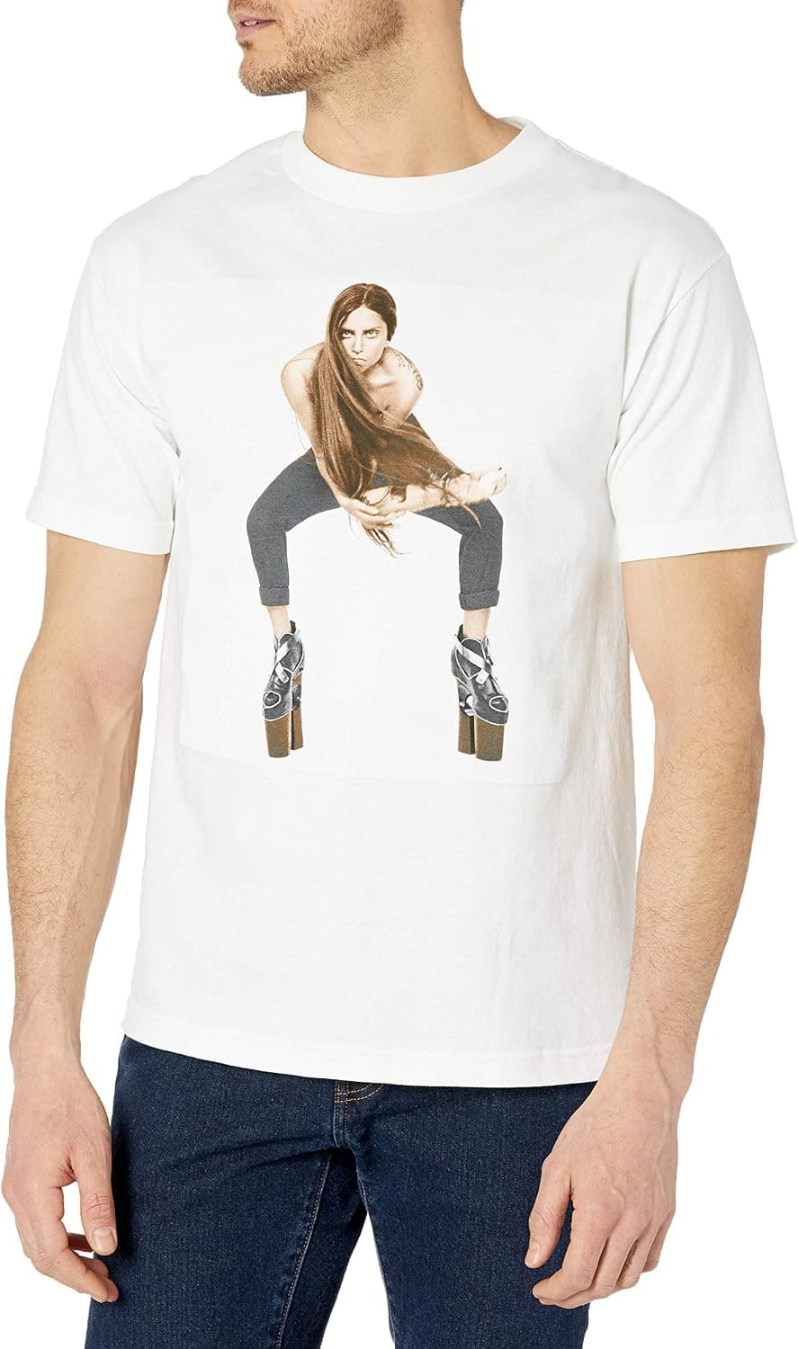 Bravado Men's Lady Gaga The Arm T-Shirt