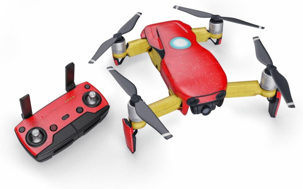 Mark XLIII 51 Piece Decal Kit for DJI Mavic Air Drone - Includes Drone Skin, Controller Skin and 3 Battery Skin