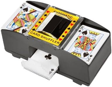 Trademark Innovations Card Deck Automatic Shuffler