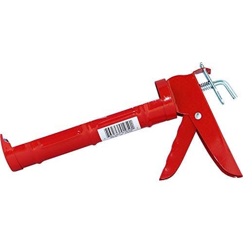 Dripless C050 Economy Grade Smooth Round Rod Cradle Frame Caulking Gun, 10 oz Cartridge Capacity, 5:1 Thrust Ratio