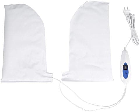 Electric Heated Beauty Hand Mitts, 1 Pair Professional Heated Mitts Paraffin Wax SPA Treatment Hand Care Mittens (US Plug)