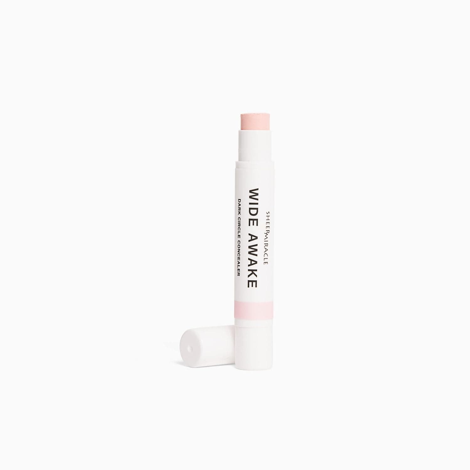 Sheer Miracle Wide Awake Dark Circle Concealer, Brightens Under Eye Area, Vegan & Organic Eye Brightening Color Corrector, Light – Medium Skin Tone, 2g