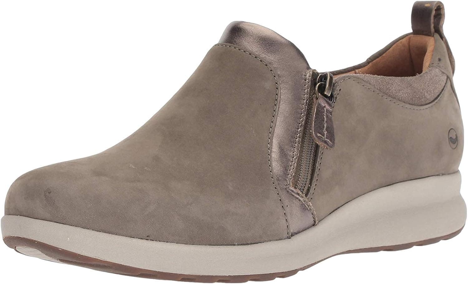 Clarks Women's Un Adorn Zip Loafer Flat