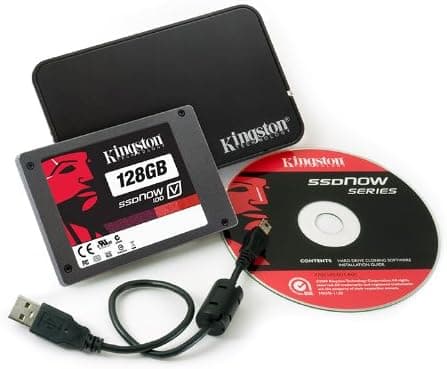 Kingston SSDNow V100 128GB SATA II 3GB/s 2.5 Inch Notebook Bundle SV100S2N/128GZ