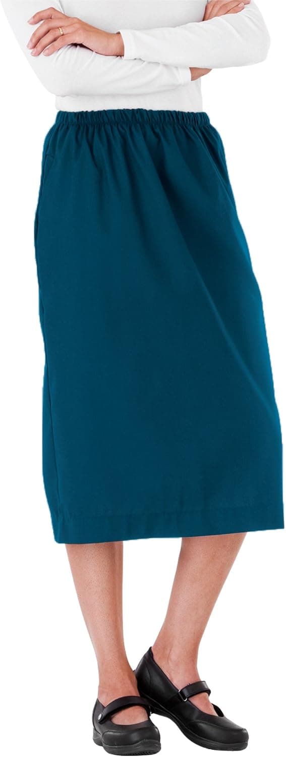 Fundamentals 14231 Women's Elastic Waist Scrub Skirt