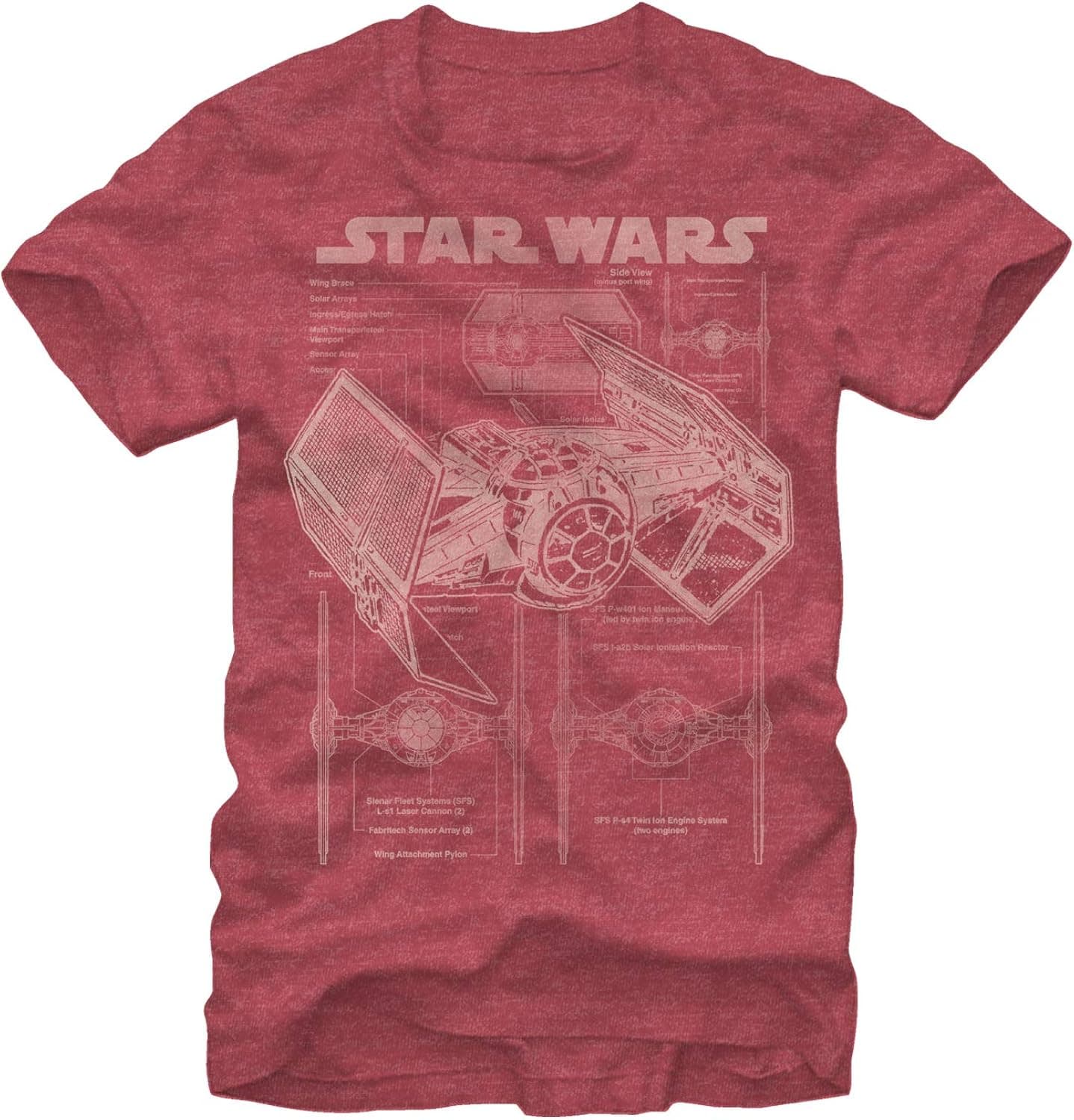 Star Wars Young Men's Tie Fighter T-Shirt