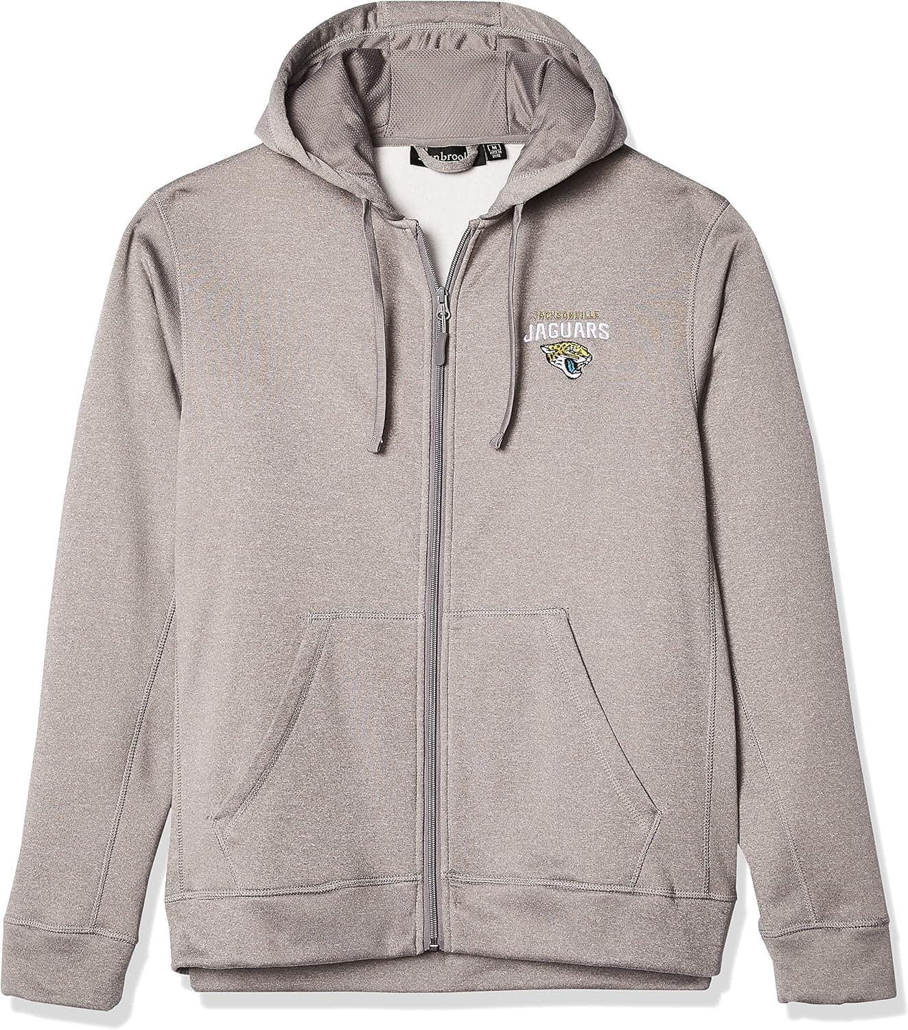 Dunbrooke Men's Heathered NFL Trophy Fleece Full-Zip Hoodie