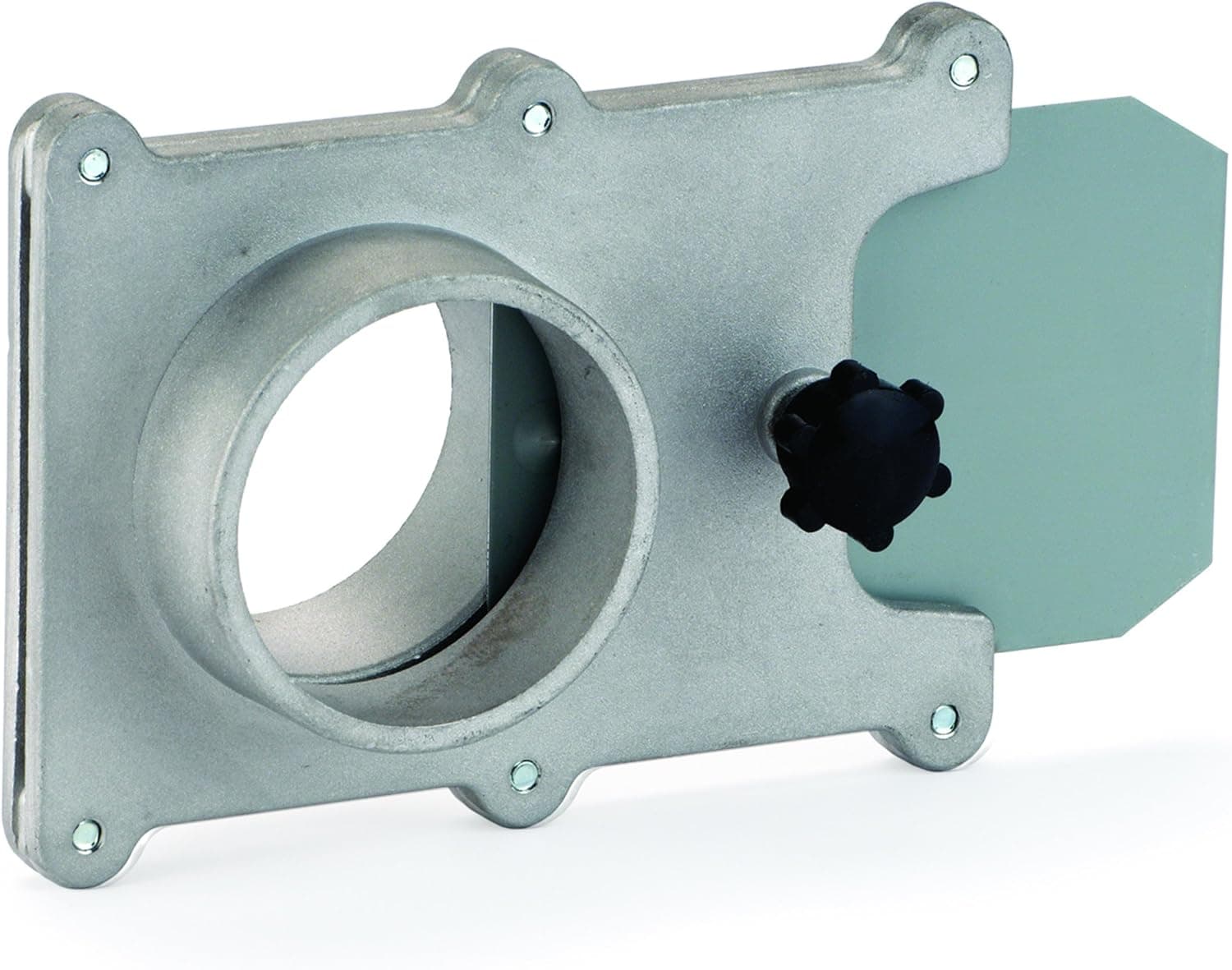 Dust Collection Fitting, Blast Gate, Aluminum, 2-1/2" OD