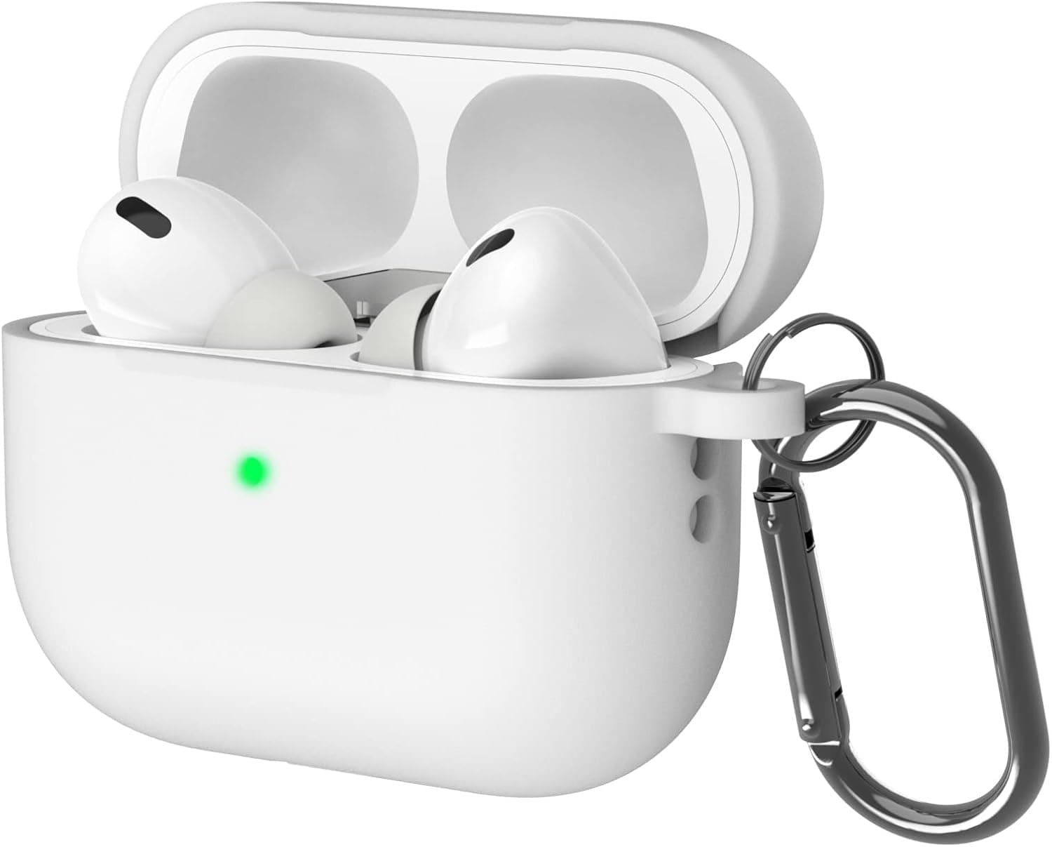 Henology airpods pro 2nd Generation case Cover 2022 (White)
