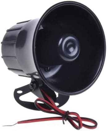 Neewer® 15W Super Power Electronic Wired Alarm Siren Horn for Home Alarm System