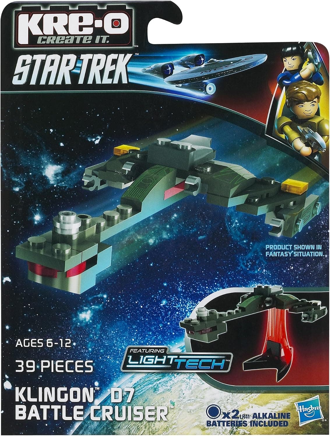 KRE-O Star Trek Klingon D7 Battle Cruiser Construction Set (A3369)
