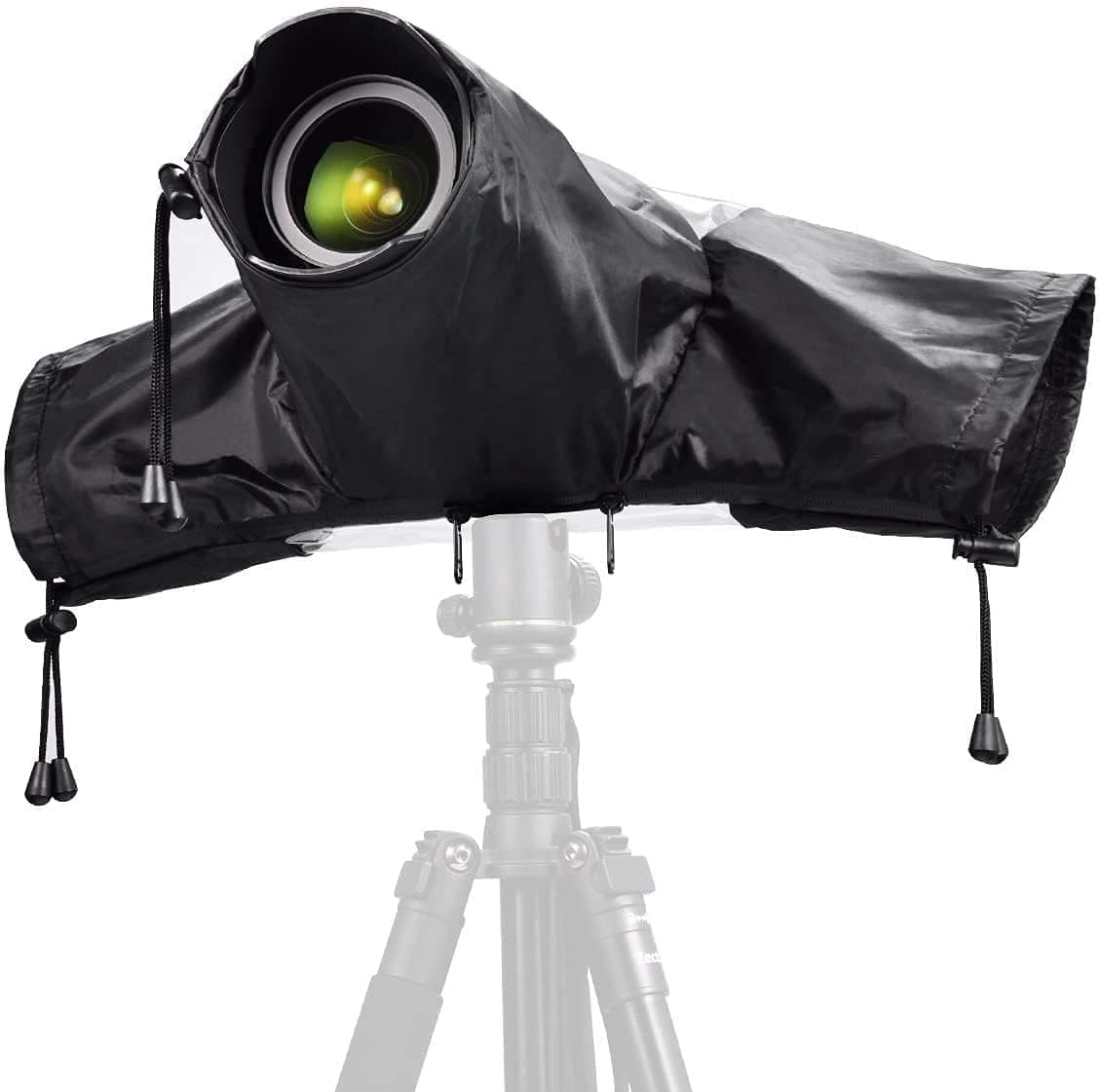Professional Camera Rain Cover, Rain-Waterproof Camera Protector Cover for Canon Nikon Sony DSLR Mirrorless Cameras, 18.3×13.8inch