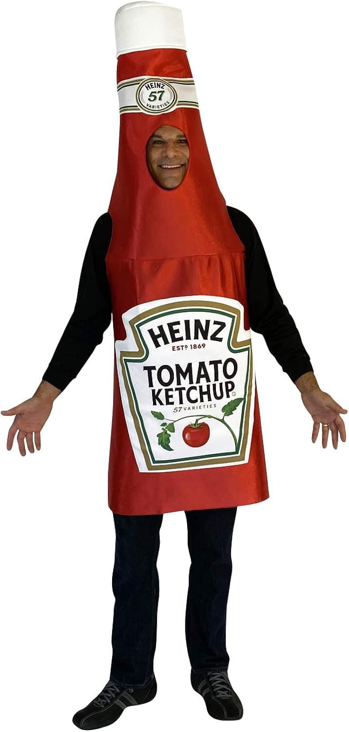 Rasta Imposta Heinz Classic Ketchup Bottle Adult Costume