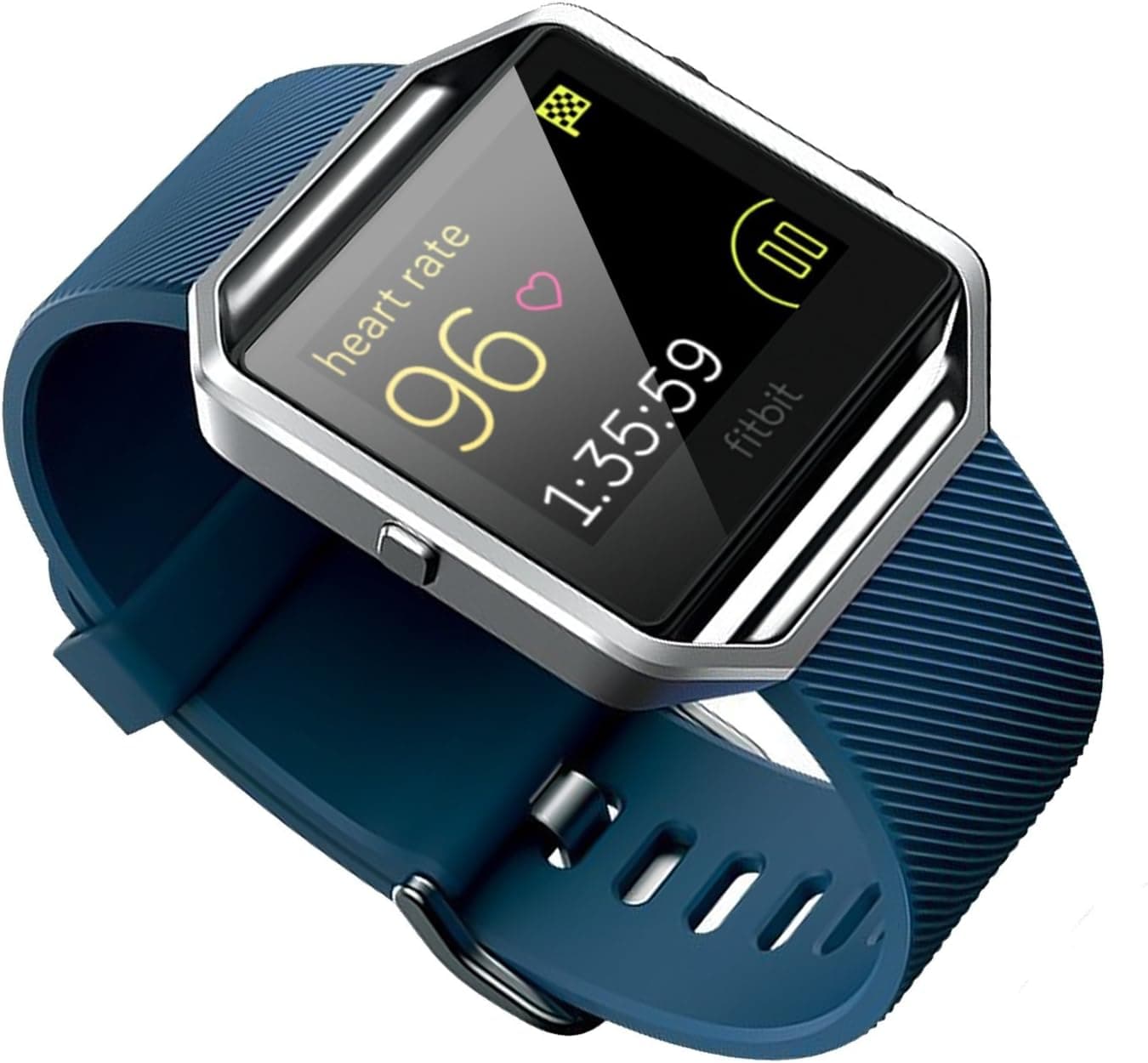ENGIVE Fitbit Blaze Accessory Band, Classic Soft Flexible Silicone Replacement Sport Bracelet Smart Watch Accessories Strap Bands for Fitbit Blaze Smart Fitness Watch