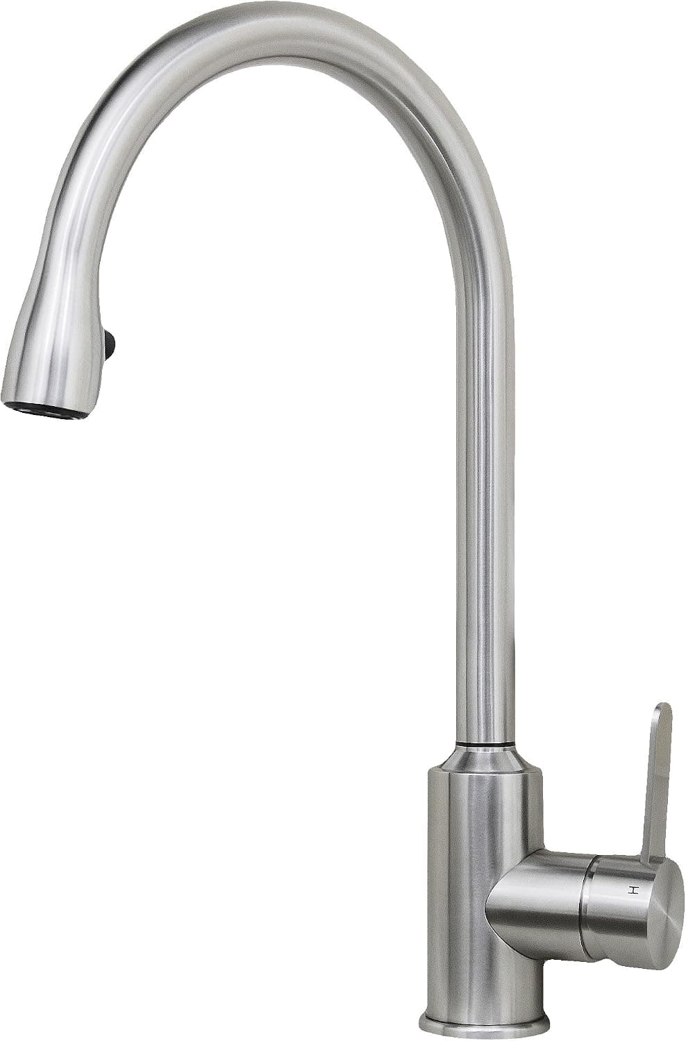 Wells 309003 Cario Renaissance Collection All Stainless Steel Kitchen Faucet, 16"