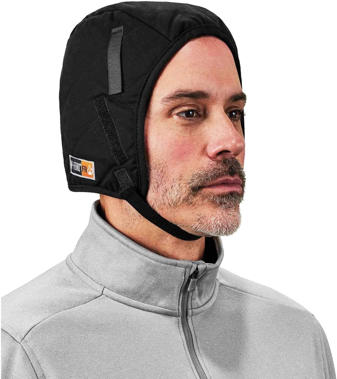Winter Hard Hat Liner, FR Rated, Insulated, Chin Length,Ergodyne N-Ferno 6890