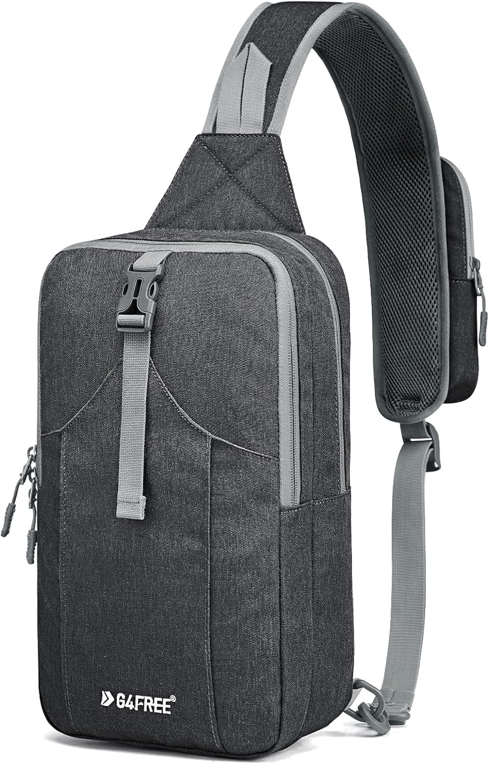 G4Free Sling Bag Sling Backpack Crossbody Chest Bag Daypack for Hiking Traveling