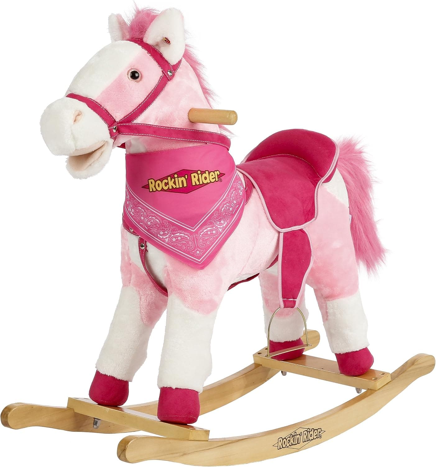 Rockin' Rider Holly Rocking Horse, Pink Large