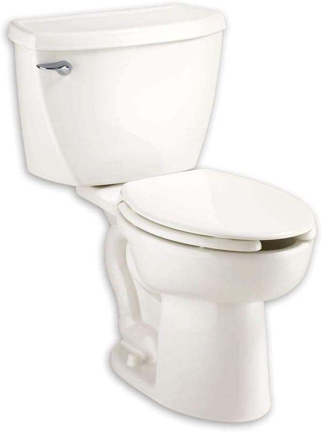 American Standard 2467100.020 Cadet 1.6 GPF 2-Piece Elongated Toilet with 12-In Rough-In, White
