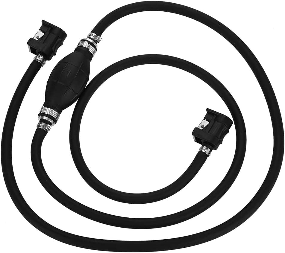 Complete Universal Fuel Line Hose Kit with Hose Fitting Engine End For Yamaha Marine Boat Tractor
