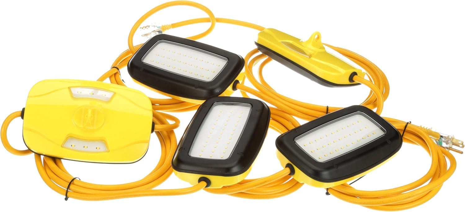 Southwire 7164SW LED String Lights, 50 Foot, Yellow