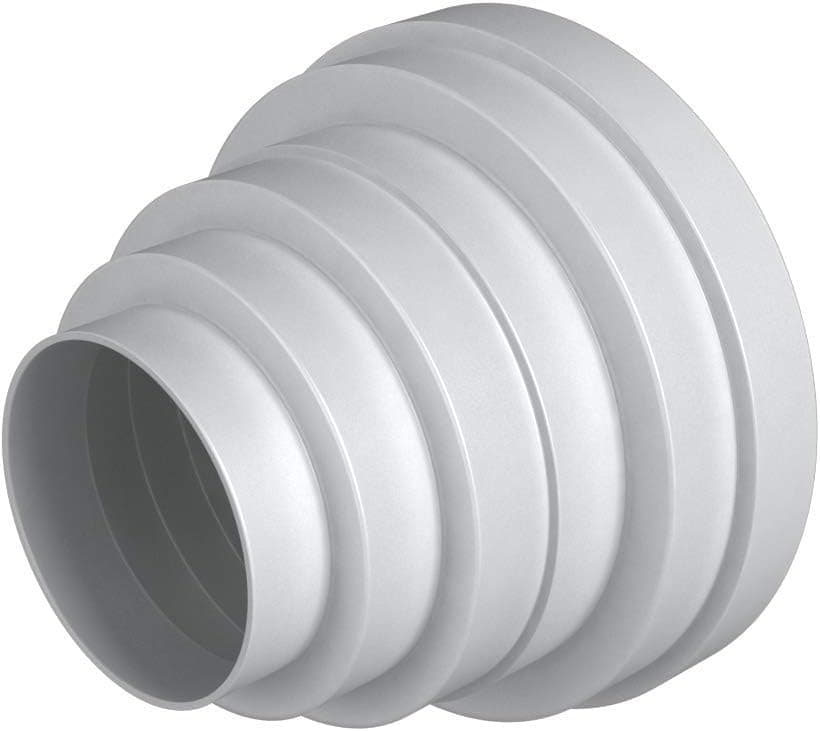 Duct Inline Reducer Increaser Connector to Vent Adapter 3 4 5 6 Inch // 80-150 mm