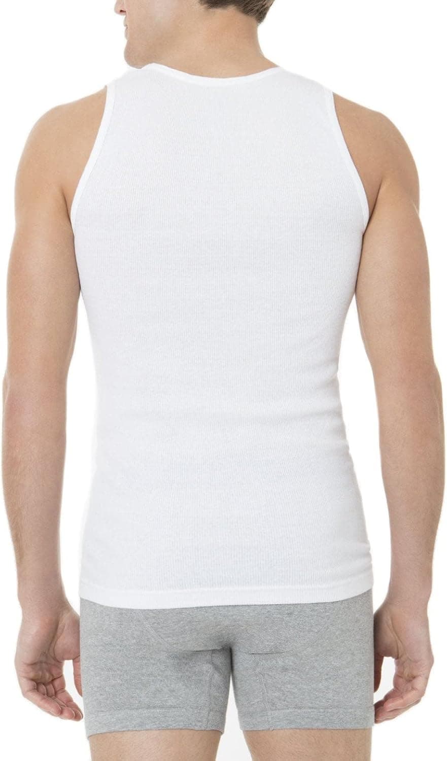 U.S. Polo Assn. Men's 3 Pack Cotton Ribbed Tank Top