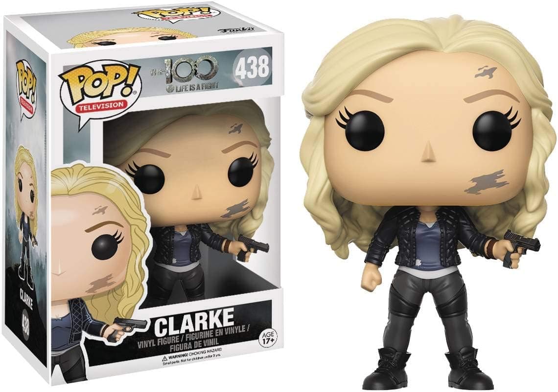 Funko POP TV: The 100 - Clarke Griffin Vinyl Figure (Bundled with Pop BOX PROTECTOR CASE)