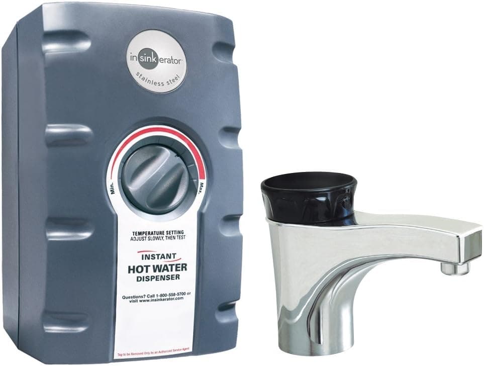 InSinkErator H770-SS Invite Instant Hot Water Dispenser, Chrome and Black