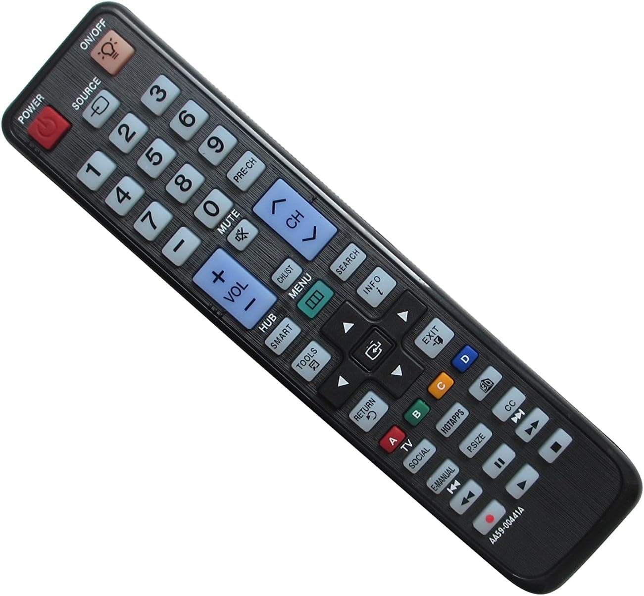 HCDZ Replacement Remote Control for Samsung PN51D8000FF PN51D6500DFXZA Plasma LCD LED HDTV TV