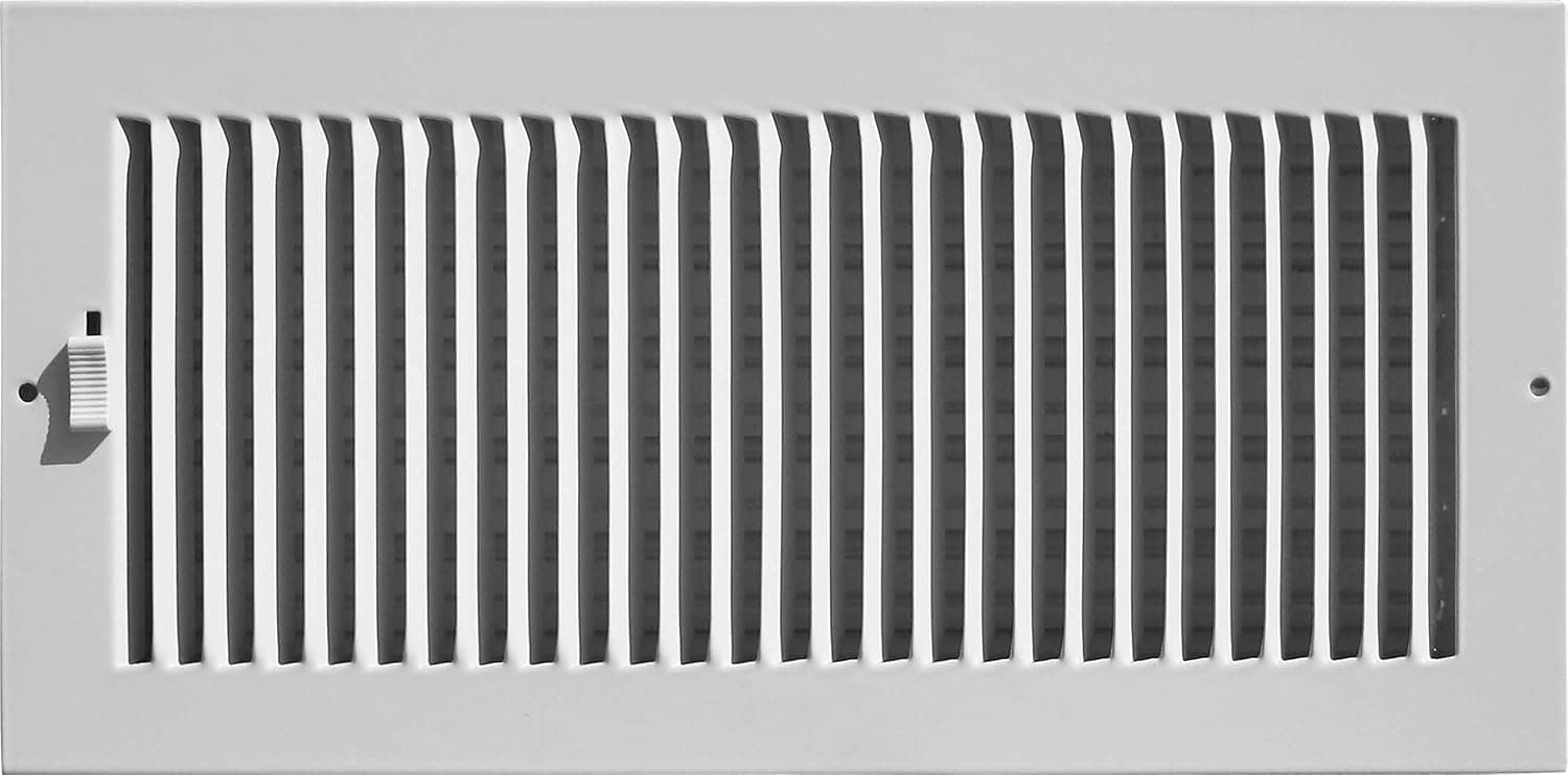 Accord Ventilation CS2011006WH 10x6 White 201 Series Wall/Ceiling Registers