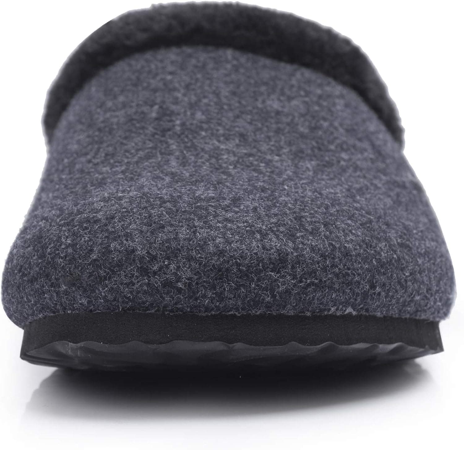 Men's Slippers,House Shoes with Cork Arch Support Sole Inside for Winter(Size 7-12) Navy Blue