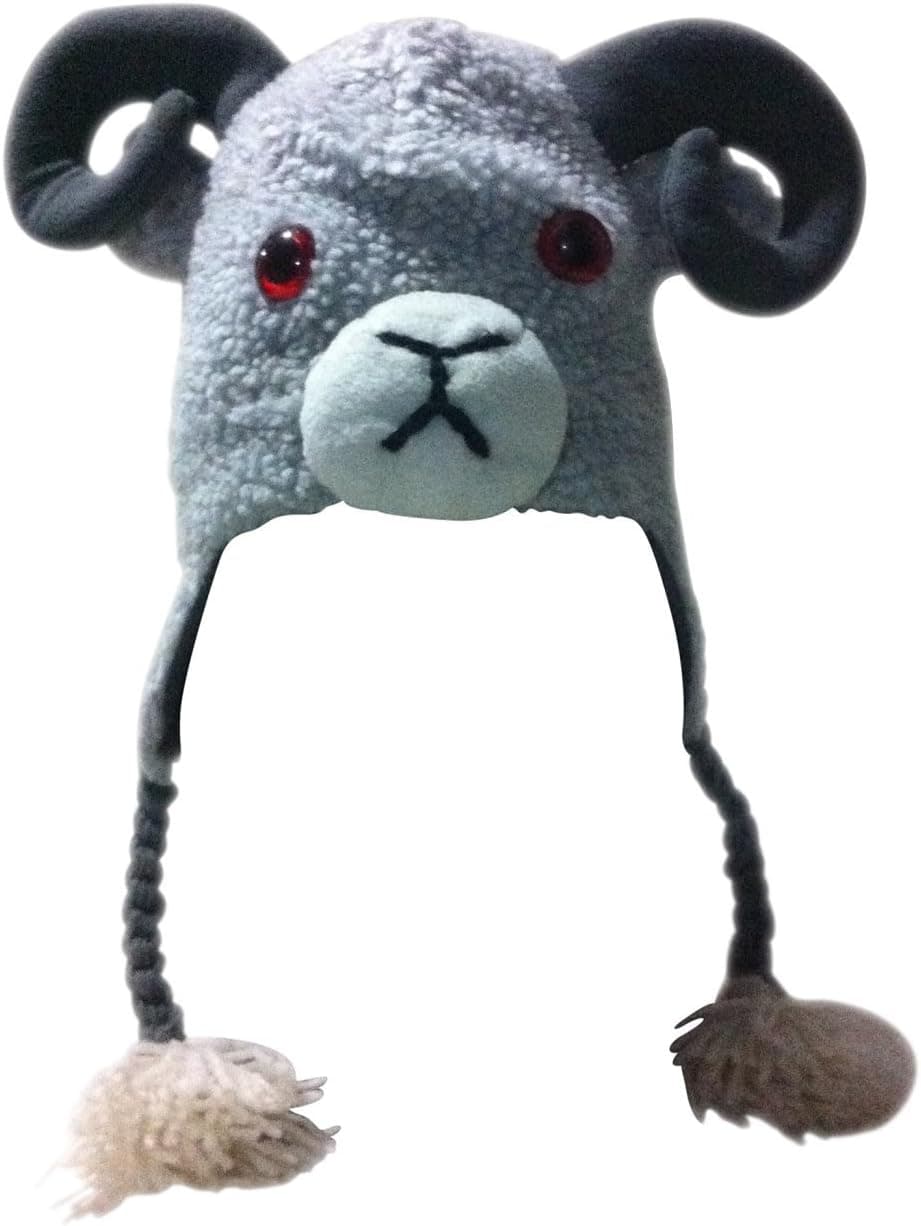 BZANY New Sheep Pom Pom Knit Hat