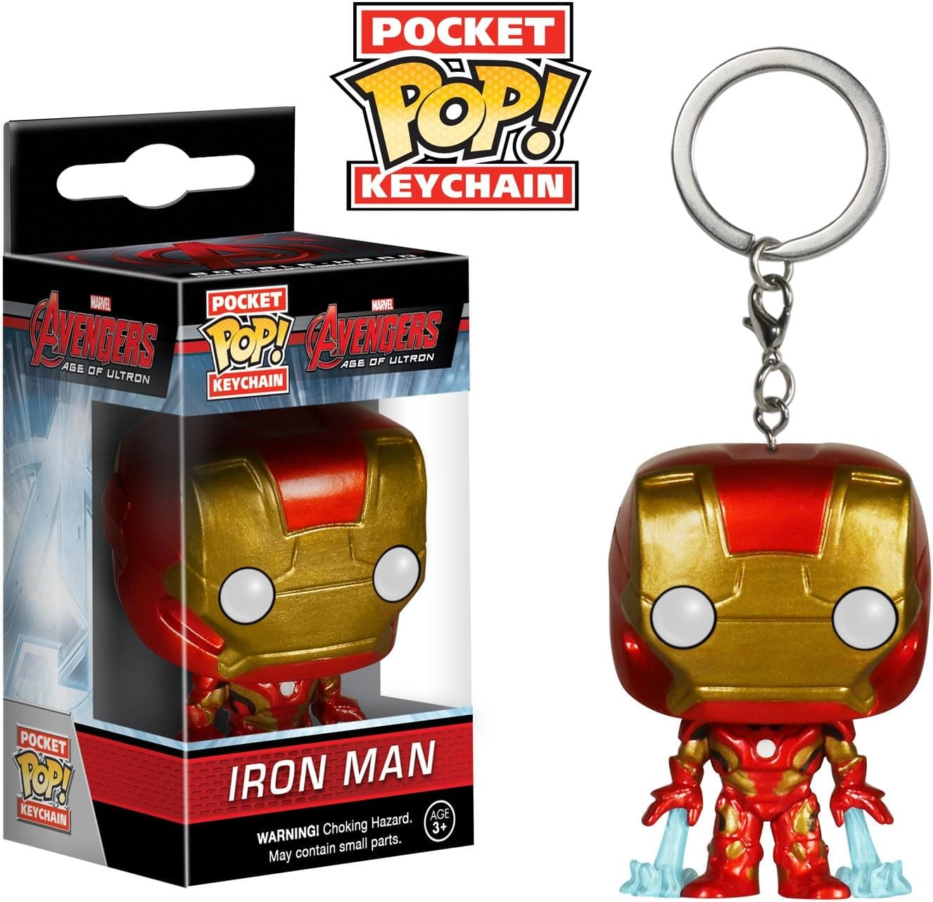Funko Pocket POP Keychain: Marvel - Avengers 2 - Iron Man Action Figure