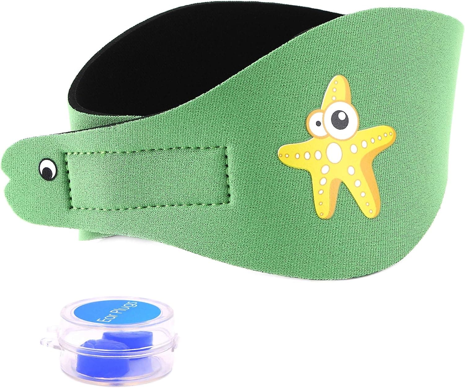 SUIEK Swimming Headband - Free Swimming Earplugs a Pair