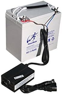 Lithium Battery Li Ion 12V 50Ah (Includes 10A Charger)-Marine-RV-GolftCart-Trolling Motors