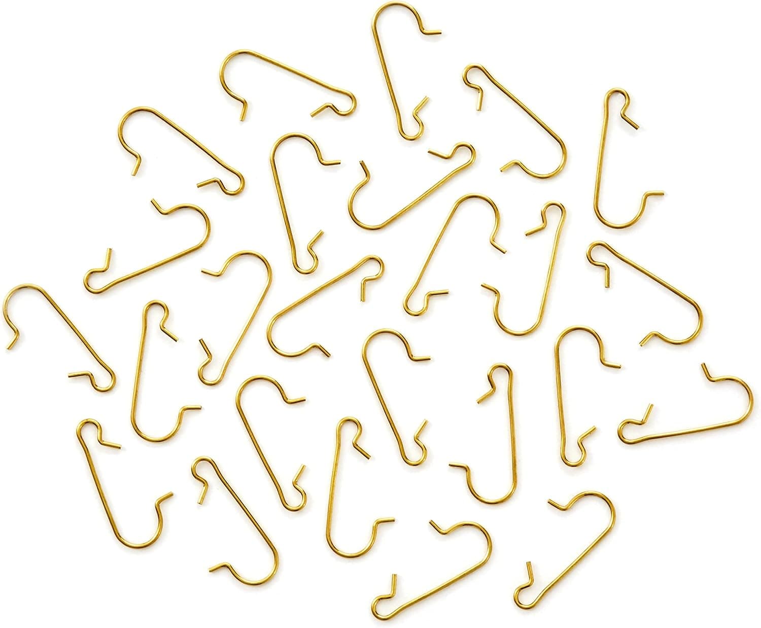 Hallmark Keepsake 2021, Mini Ornament Hooks, Metal, Pack of 25, Multicolor (0299QSB6291)