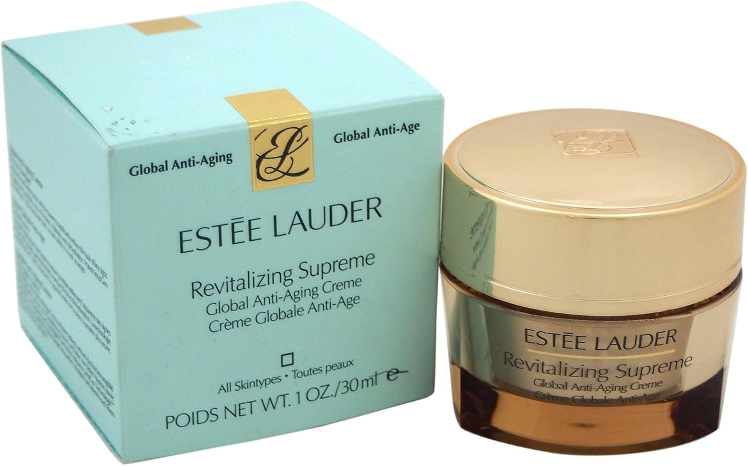 Estee Lauder Unisex Revitalizing Supreme Global Creme, All Skin Types, 1 Ounce