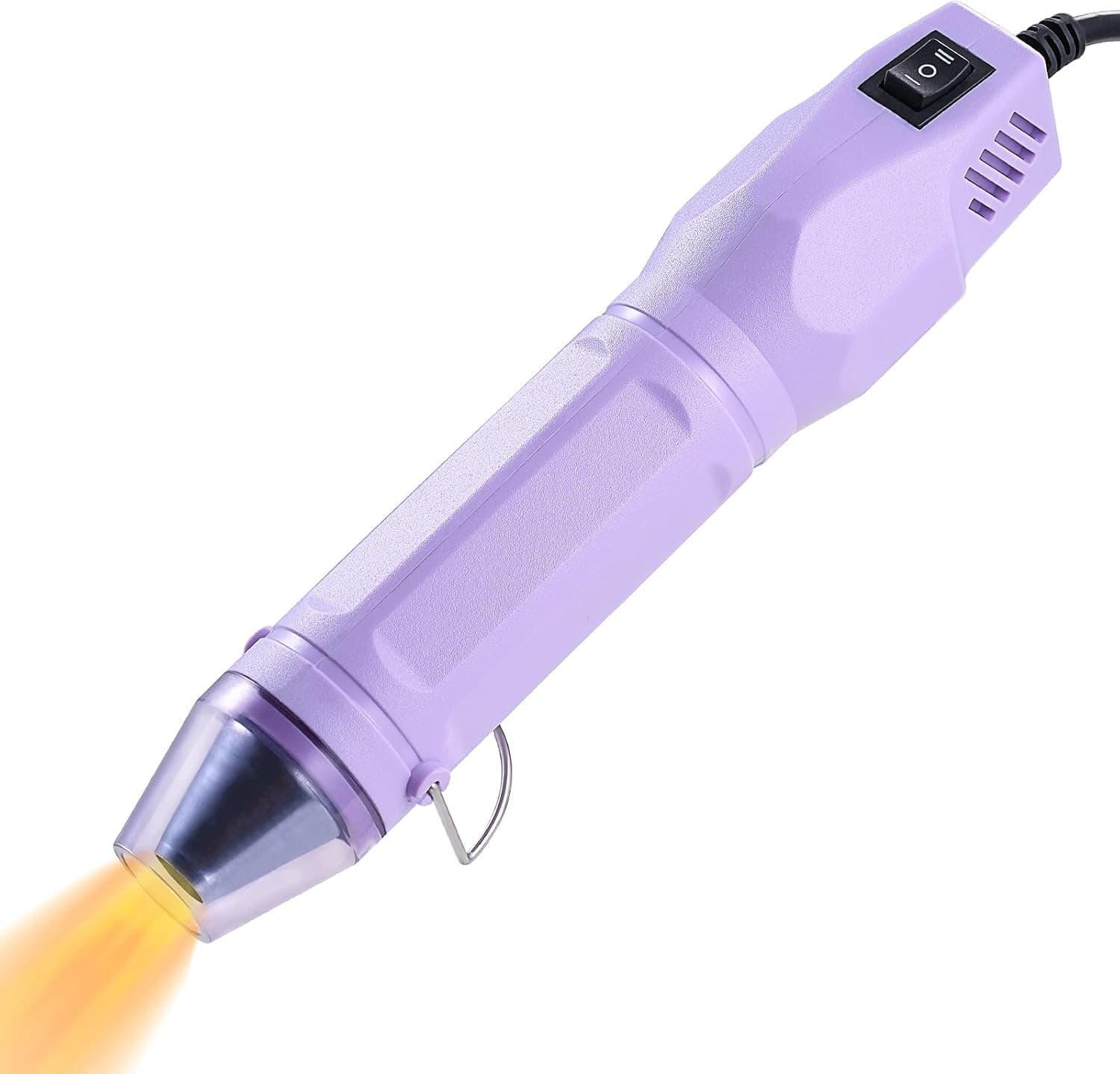 Mini Heat Gun, Dual Temp 482℉ & 662℉ with Overheating Protection Hot Air Gun, 6.56Ft Long Cable Embossing Heat Tool, AVANTOOLS Heatgun for Epoxy Resin, Crafts, DIY, Shrink Wrapping, Phone Repair