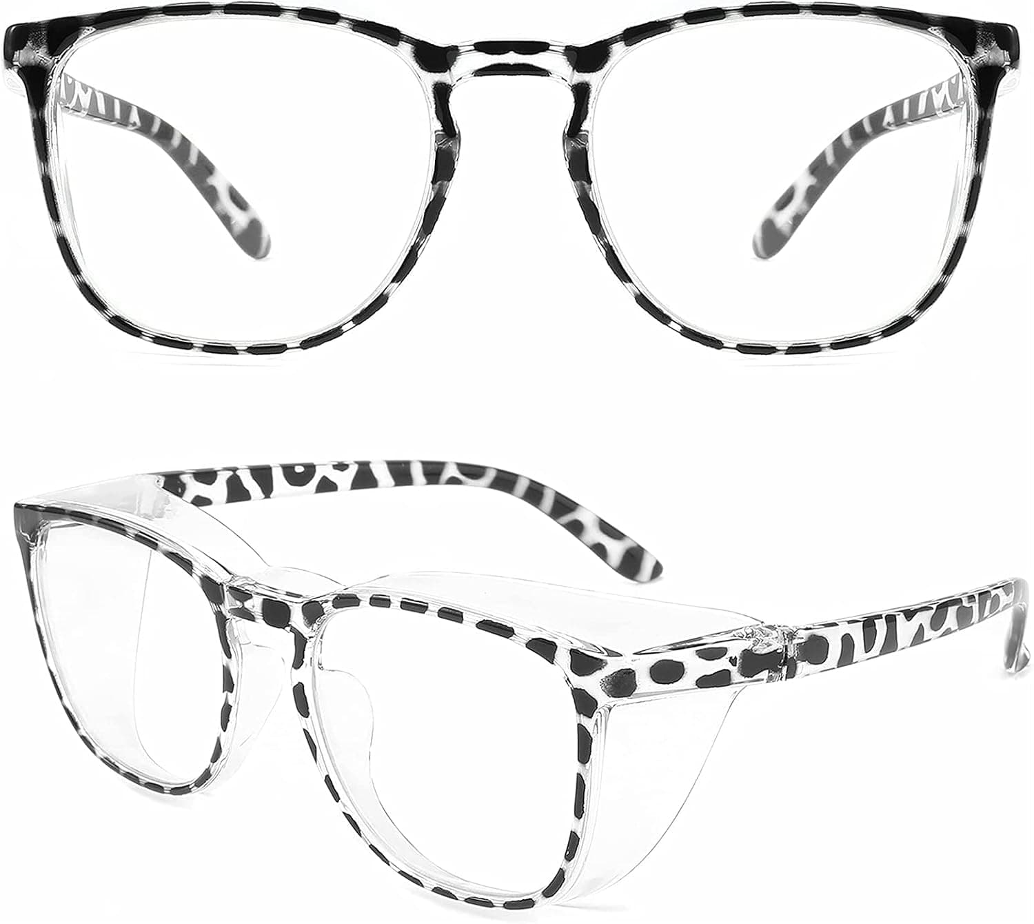 Safety Glasses Anti Fog for Men Womens Blue Light Blocking Eye Protection Goggles with Side Shields