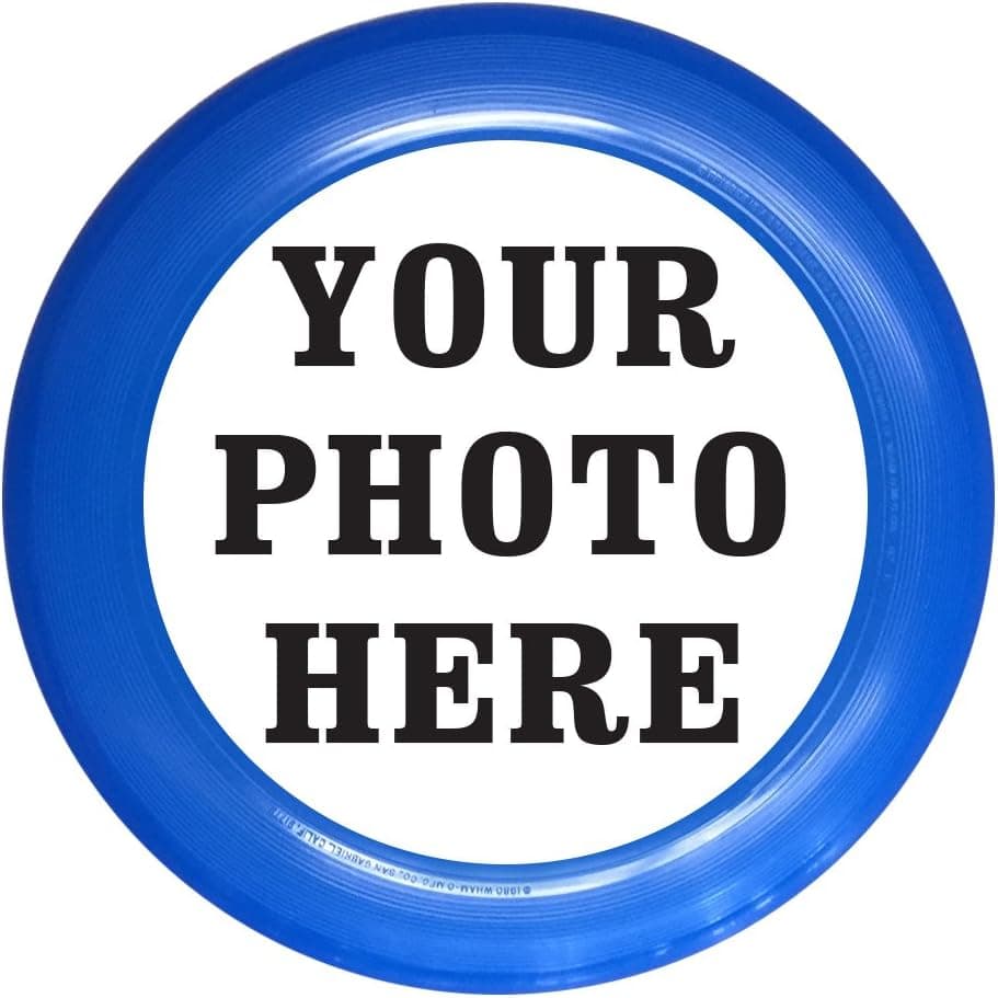 Infusion Custom Photo or Company Logo Ultimate Frisbee - 175g, 5 Colors to Choose from