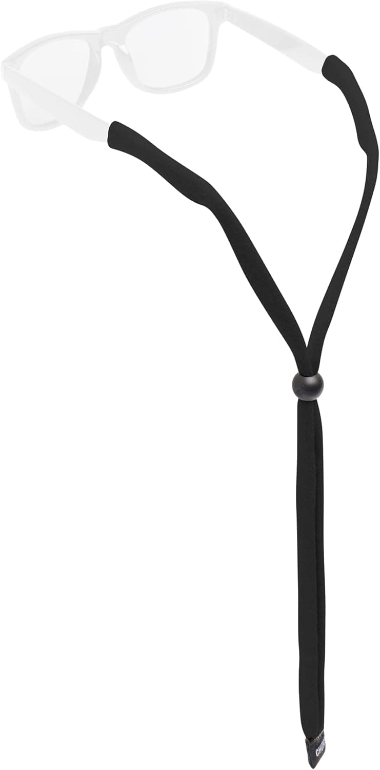 Chums Original Cotton Eyewear Retainer - Adjustable Unisex Sunglasses Keeper (Large-End)