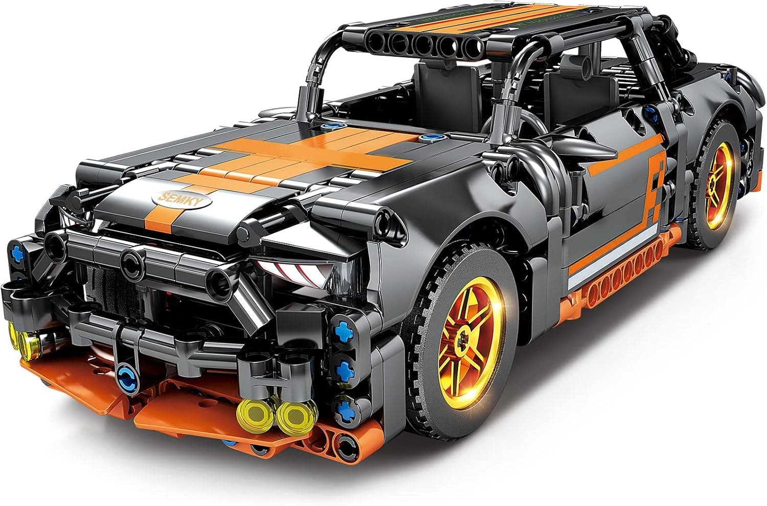 SEMKY Car Series Super Sports Car Fodmuta Building Blocks and Engineering Toy Set,(505Pieces) Sports Car Model Gifts for Kid Age 8+
