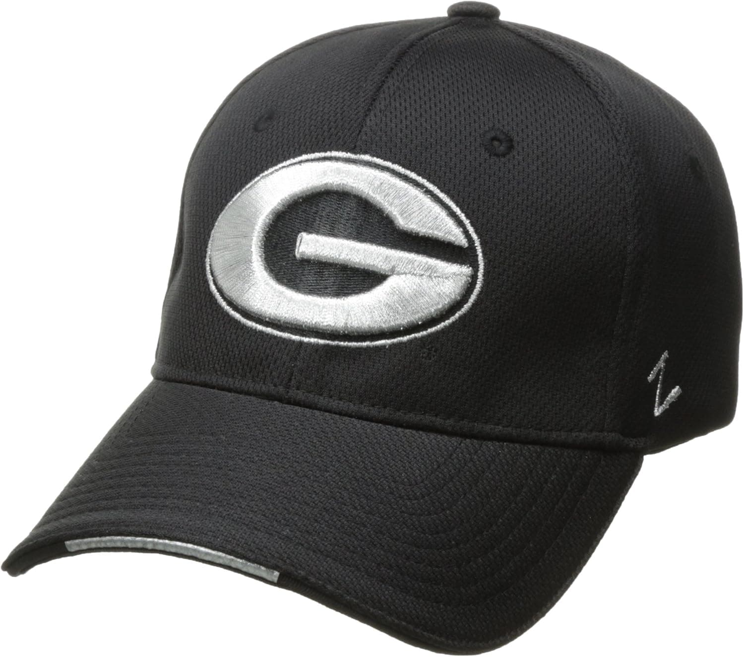 NCAA Zephyr Georgia Bulldogs Mens Synergy Hat, X-Large, Black