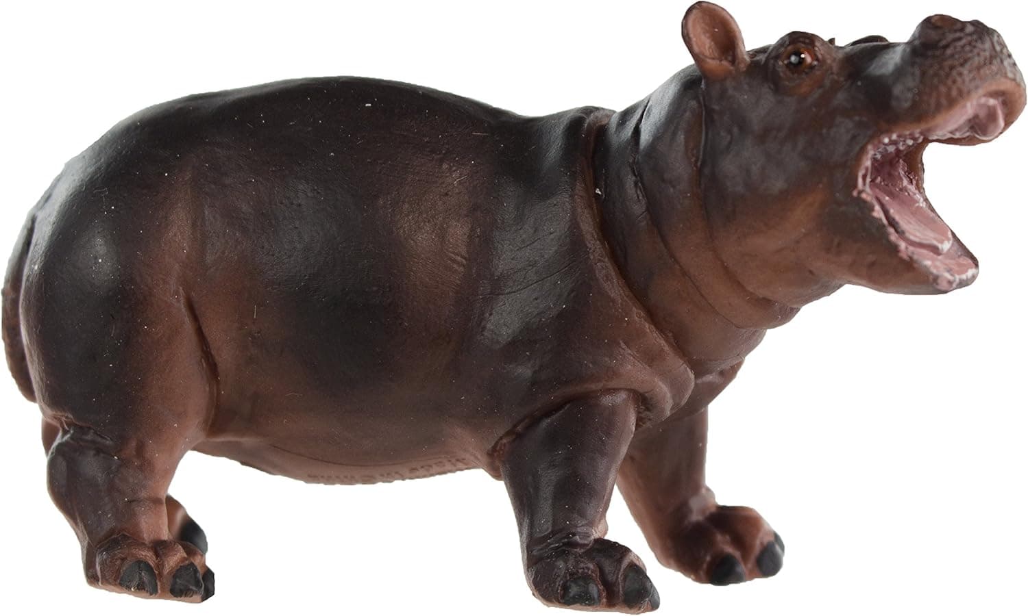 Safari Ltd Wild Safari Wildlife – Hippopotamus Baby – Realistic Hand Painted Toy Figurine Model – Quality Construction from Safe and BPA Free Materials – For Ages 3 and Up
