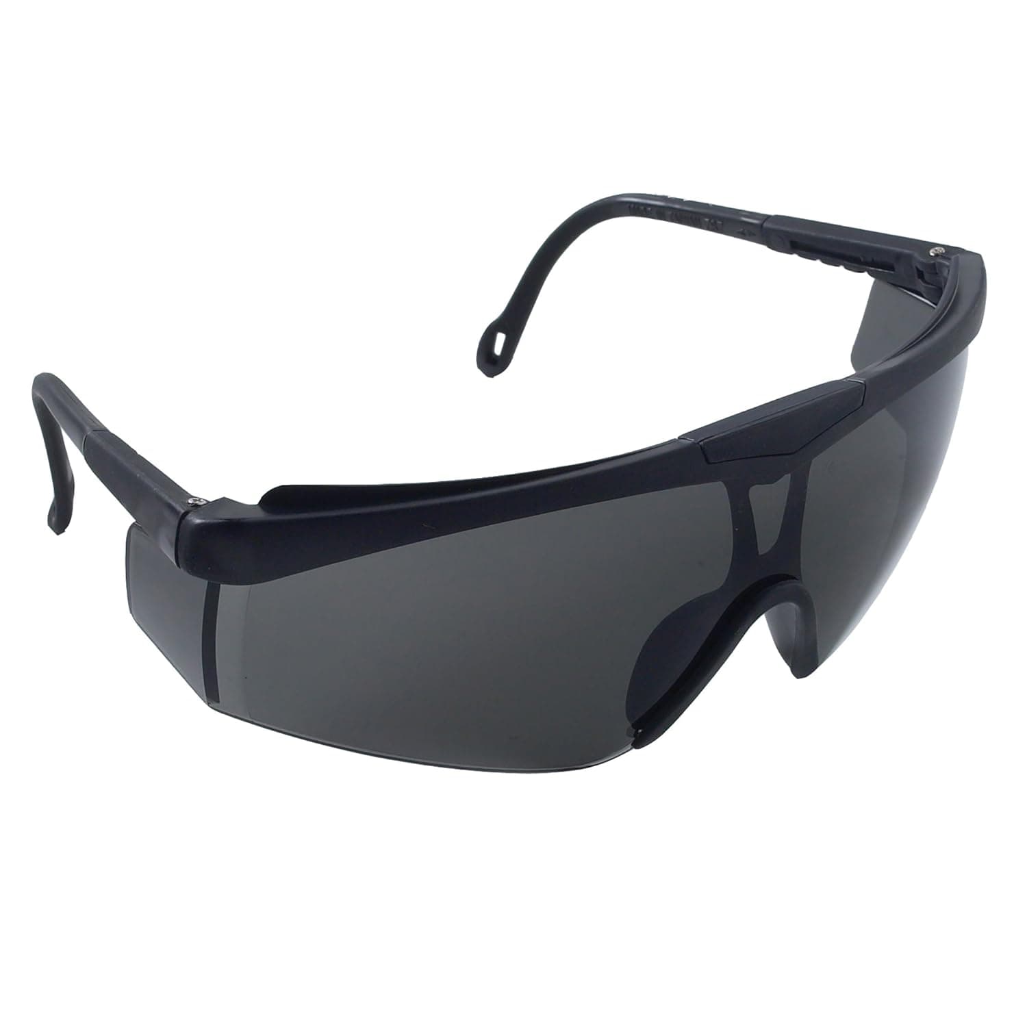Jackson Safety Cudas Safety Glasses (14467), Adjustable Black Frame, Smoke Lens, 12 Pairs / Case, (Pack of 12)
